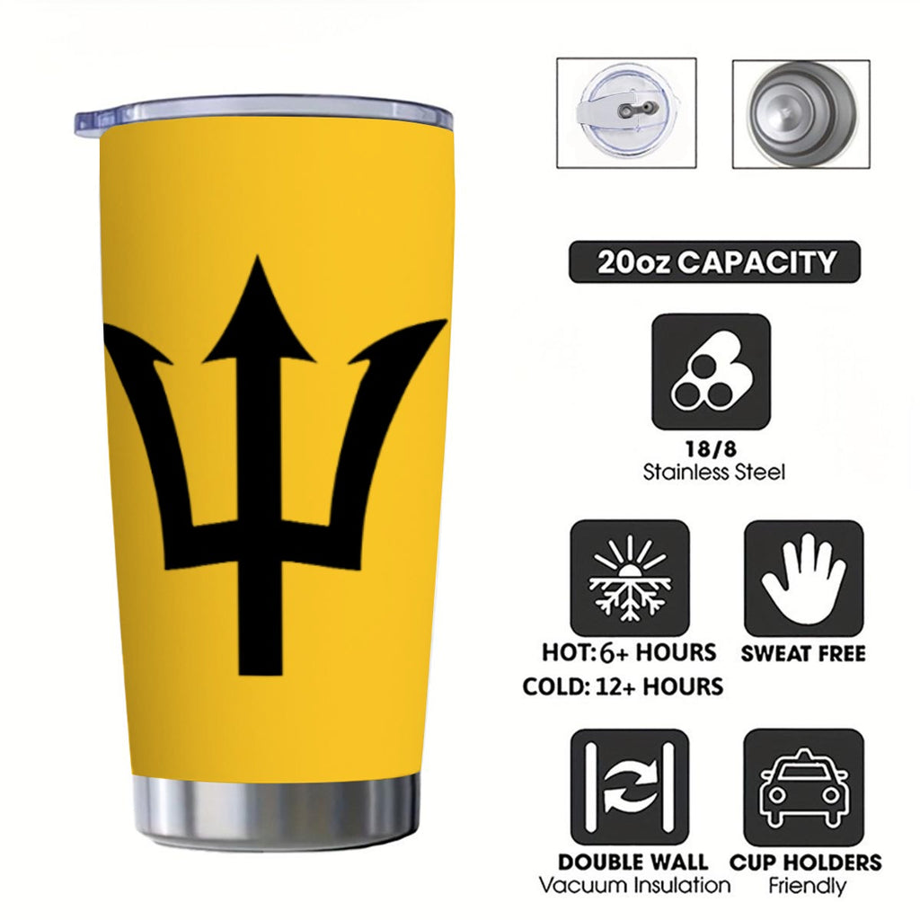 Custom 20OZ Tumbler With Sliding Lid Printed in USA