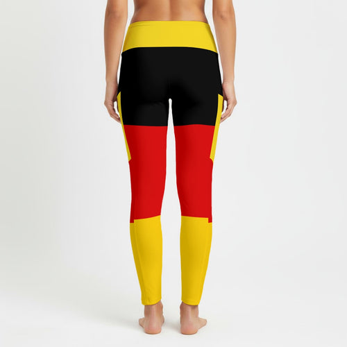 All-Over Print Women's High Waist Leggings With Side Pocket